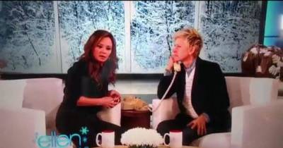Wife Calls Hubby From Ellen DeGeneres Show Live On TV As A Prank... And His Mistress Picks Up The Phone!