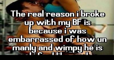 People Reveals Why The Were Unable To Continue Their Relationship