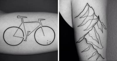 Amazing Single Line Tattoos That Will Blow Your Mind