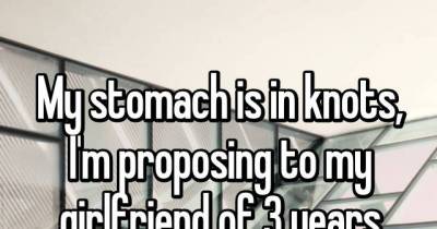 Guys Tell What They Were Thinking When They Proposed