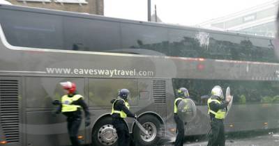 Man Arrested In Connection To Attack On Manchester United Team Bus