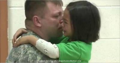 Soldier Has Been Gone For 3 Years. After He Hugs His Daughter, Mom Reveals Her Secret...