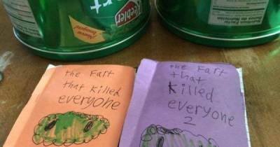 Amusing Kids Notes/Drawings That Will Take You To The World Of Madness