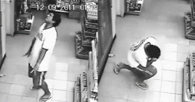 Eerie Footage Shows Man Being Possessed By Ghost While In A Convenience Store In Malaysia