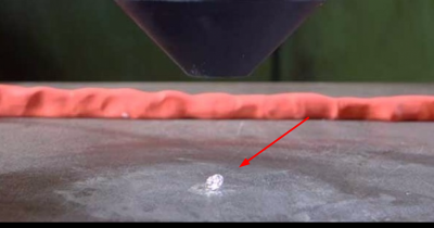 Watching A Hydraulic Press Crush A Diamond Is Strangely Satisfying