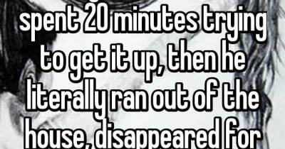 Genuine Stories About Guys Who Couldn't Get It Up