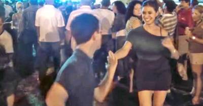 Teenage Dancer Stuns Older Woman With Incredible Moves