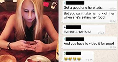 Guy Live Texts To Friend The Most Awkward Date Possible