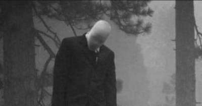 Slender Man Creature Caught On Tape On A Roof Of A House. What Is It?