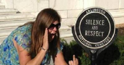After Flipping Off Dead Soldiers In 2012, See How Karma Has Smacked This Woman