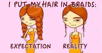 Expressive Cartoons That Only Women Will Understand