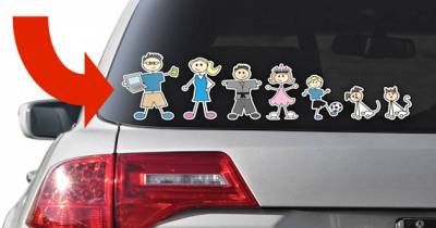 If You&rsquo;ve Ever Considered Getting Family Stickers For Your Car, You Need To Know THIS