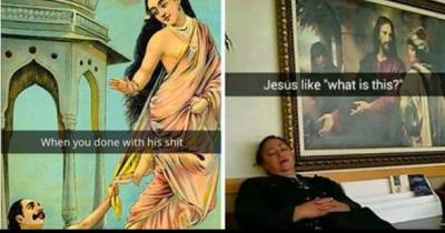 Classical Paintings + Snapchat = Pure Comedy Gold