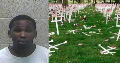 Thug Plowed Through Dead Soldiers&rsquo; Memorial Site, Has Sick Reply To Cops