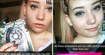 Girl Sends Nerdy Snapchat Puns To Boyfriend