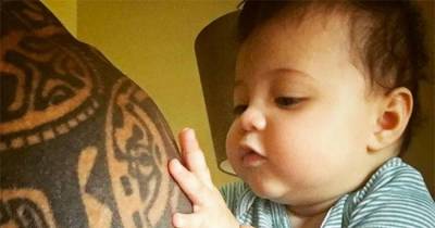 Dwayne 'The Rock' Johnson's Baby Girl Loves Daddy's Tattoos