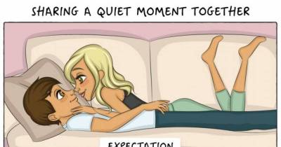 Illustrations That Perfectly Depict The Expectation Vs Reality Of Ever Parent's Life