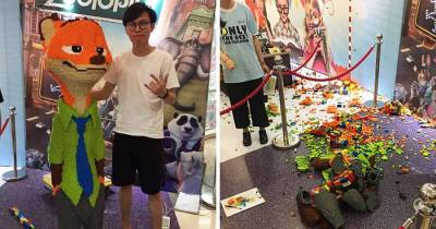 I Was Stunned To Learn Why His $15,000 Lego Sculpture Was Destroyed In Seconds