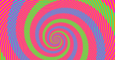Can You Tell How Many Colours Are In This Spiral Optical Illusion?