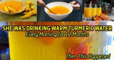A Woman Consumed Turmeric Water Daily In The Mornings, And In One Year Something Happened