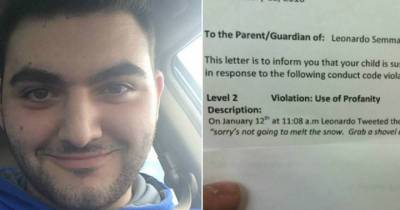17-Year-Old Gets Suspended From High School Over A Single Tweet
