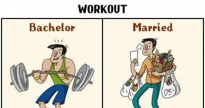 Ten Funny Illustrations That Show How A Man&rsquo;s Life Changes After Marriage