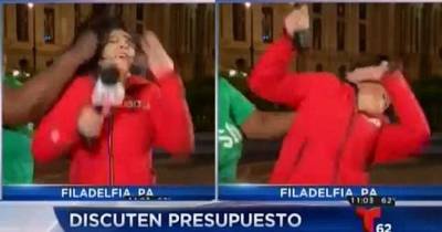 Female News Reporter 'Attacked' Live On Air As Woman 'Grabs Her Head And Punches Her In Face'