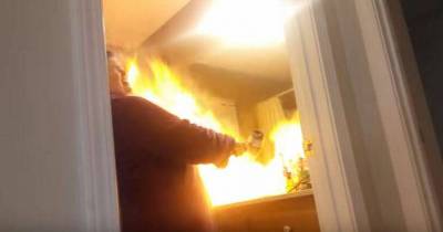 Man Pranks Wife With Talcum Powder Hairdryer, Goes Horribly Wrong