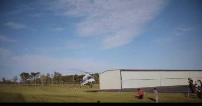 This Dad Pulled Out His Son's Tooth With A Helicopter, No Big Deal