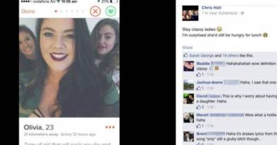 Guy Keeps Making Disgusting Jokes In Response To A Girl's Tinder Profile And May Now Be Facing Jail