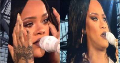 Rihanna Arrives 30 Minutes Late To Dublin Gig, Bursts Into Tears On Stage