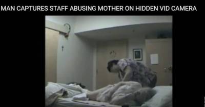 Hidden Camera Captured Sickening Footage Of Nurse Abusing Patient