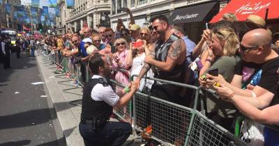 Heartwarming Moment Police Officers Propose To Partners During London Pride