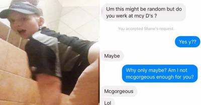 McDonald&rsquo;s Guy Thinks He&rsquo;s Messaging Co-Worker Only To Get Trolled With Puns