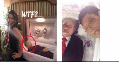 Guy Snapchat Face Swaps With Dead Man At Funeral