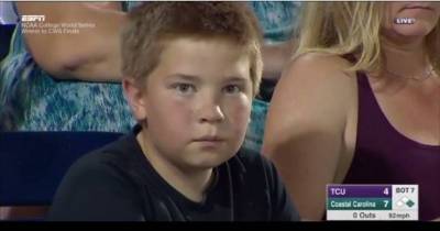 Live Tv Cameras Catch Kid Doing This At A Baseball Game... The Announcers Are In Tears!