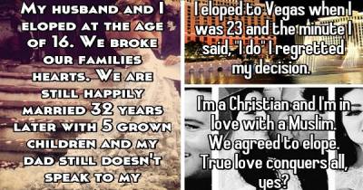 Crazy Stories From Couples Who Secretly Eloped