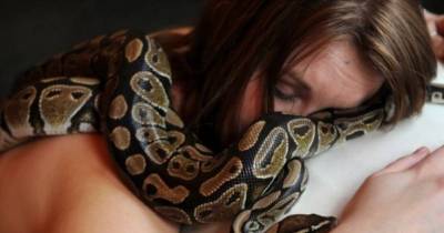 This Woman Sleeps With Her Snake Every Night... Then Doctors Tell Her The Horrifying Truth.