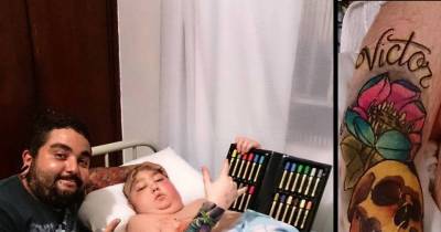 Tattoo Artist Grants 12-Year-Old Boy&rsquo;s Last Wish. But Look Closely At What He&rsquo;s Holding!