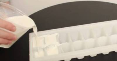 What She Does With Her Ice Tray Will Change The Way You Drink Coffee
