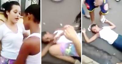 Female Bully Knocked Out Cold After Harassing Victim