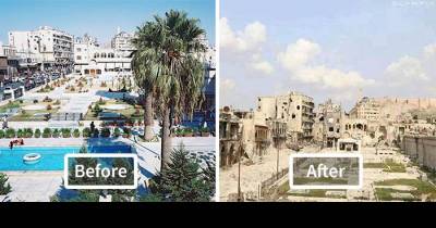 Before-And-After Pics Reveal What War Did To The Largest City In Syria