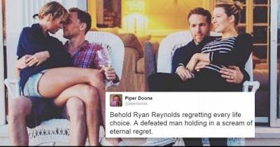The Internet Reacts Beautifully To Ryan Reynolds Getting Stuck In The Middle Of &lsquo;Hiddleswift&rsquo;