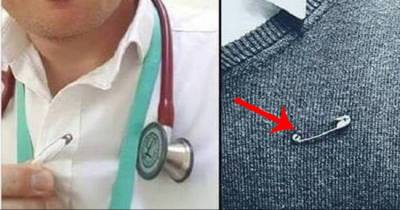 People Have Started Wearing Safety Pins In Public. Wait Till You See The Reason Why!