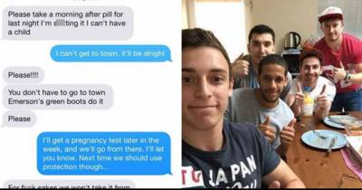 This Guys Mates Decided To Teach Him A Big Lesson For Not Wearing A Condom