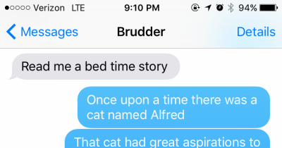 A Guy Asked His Buddy For a Bedtime Story, His Friend Compiled a Story You Won't Believe.