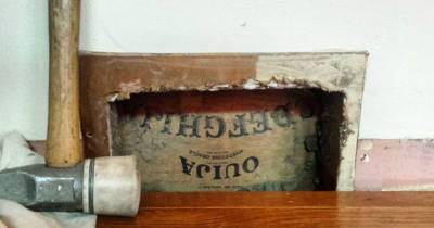 This Guy Found A Ouija Board Inside Of A Wall And He&rsquo;s Probably Cursed Now