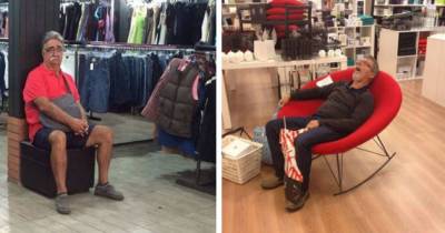 This Is What Your Husband Is Actually Doing While You Shop