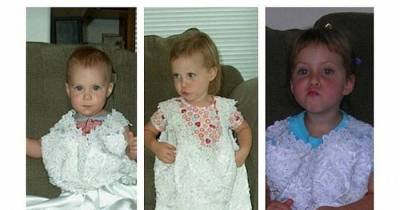 Every Year, This Mom Took A Snap Of Her Daughter In Her Wedding Dress