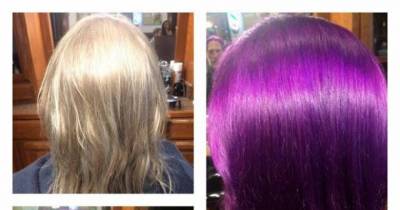 If You See A Man With Purple Hair, Here&rsquo;s The INCREDIBLE Reason He Has It..